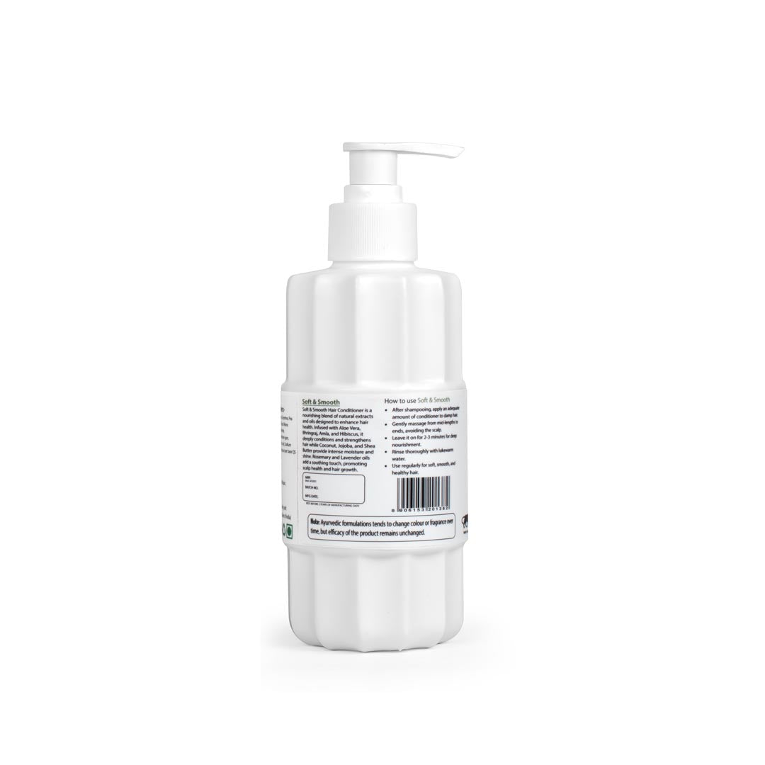 Blossoms & Extracts SOFT & SMOOTH HAIR CONDITIONER Silky Shine, Naturally (Aloe vera extracts, Bhringraj Extracts, Wheat Extracts)