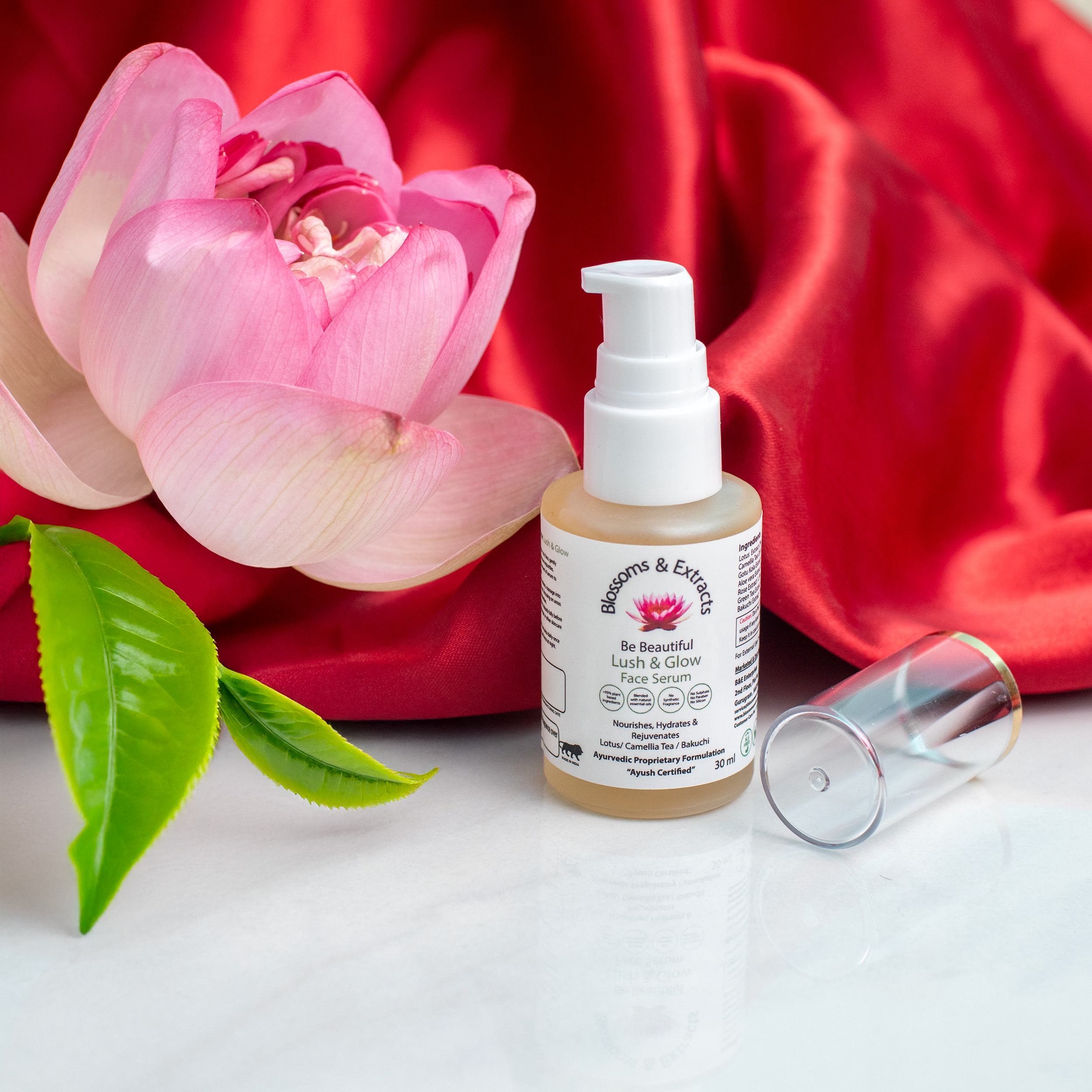 blossoms & extracts face serum